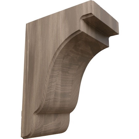 Ekena Millwork 5 1/4"W x 7 1/4"D x 9 1/2"H Bedford Bracket, Walnut BKTW05X07X10BEWA